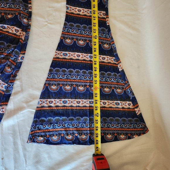 Hayden Womens Colorful Flared Pants NWT Size S Boho - Picture 7 of 9